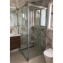 Australia Custom made Semi-Frameless Corner Sliding Shower Screen (900-1000) * (900-1000) *1950